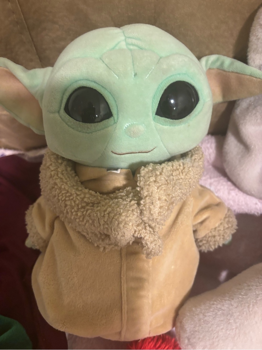 Baby Yoda Inspired Plush Toy - Mint Green with Tan Coat